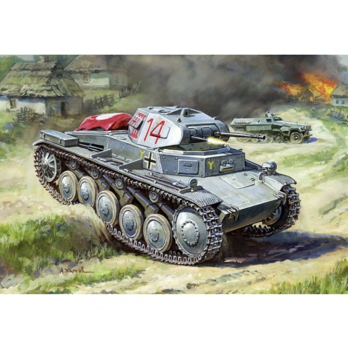 1:100 WWII German Tank II